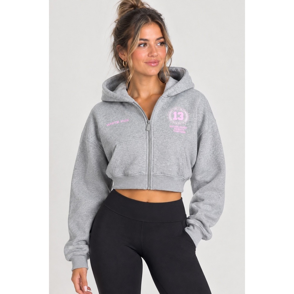 White Fox Sweatshirt Sport and Leisure Club s/xs